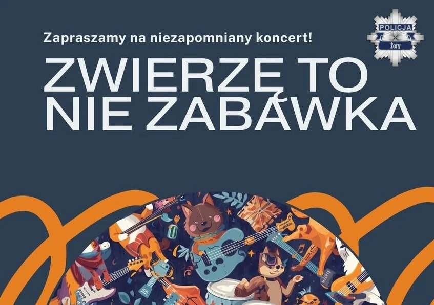 „Zwierzę to nie zabawka” – koncert charytatywny w Żorach na rzecz ochrony zwierząt