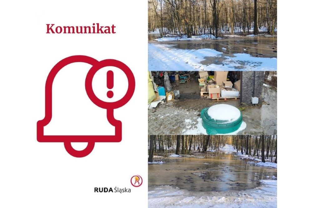 Poważna awaria wodociągowa w Halembie. Problemy z wodą i zalane posesje