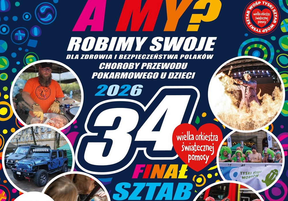 Tyski Finał WOŚP 2026 – wyjątkowe wydarzenie na Stadionie Miejskim