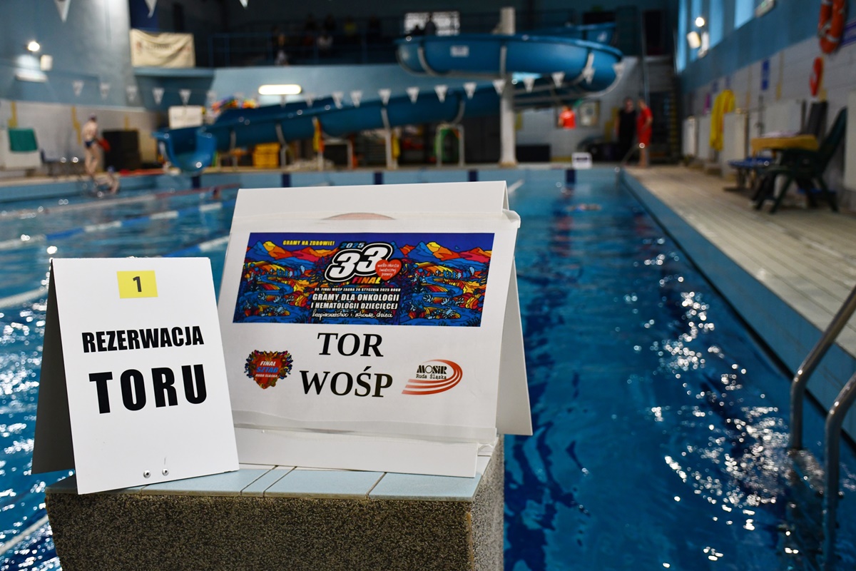 Pływaj z WOŚP – Wspieraj zdrowie dzieci na basenie w Rudzie Śląskiej!