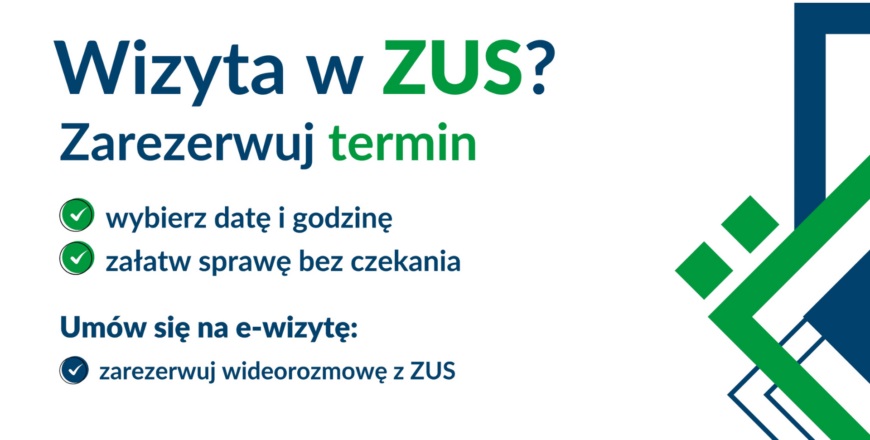 Rezerwacja wizyt w ZUS będzie standardem. Od stycznia 2026 ważna zmiana