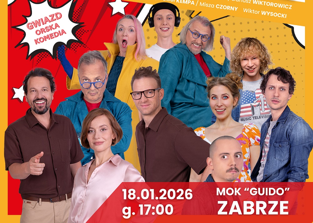 „Małżonkowie” – Zwariowana komedia na karnawałowy wieczór w Zabrzu