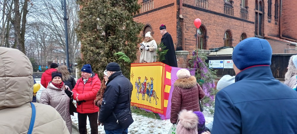 Orszak Trzech Króli 2026 w Zabrzu. Ulicami miasta przeszedł barwny pochód / fot. Sara Synowiec