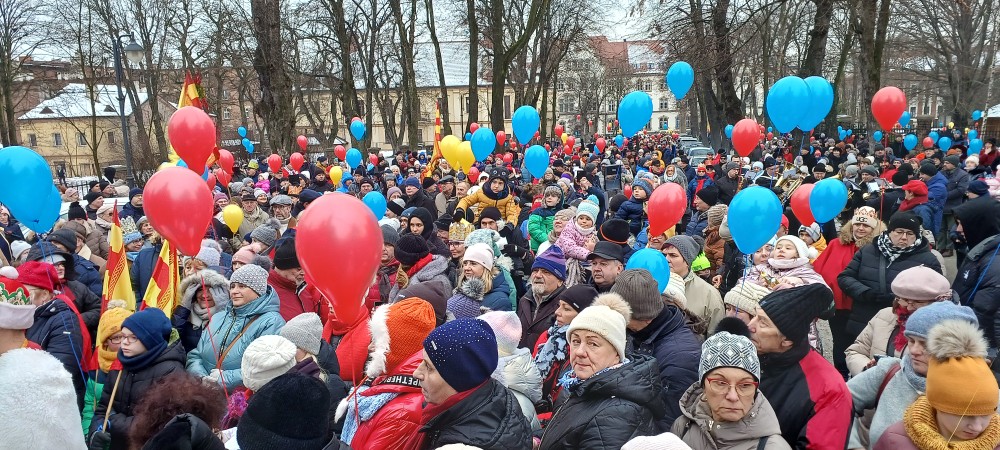 Orszak Trzech Króli 2026 w Zabrzu. Ulicami miasta przeszedł barwny pochód / fot. Sara Synowiec