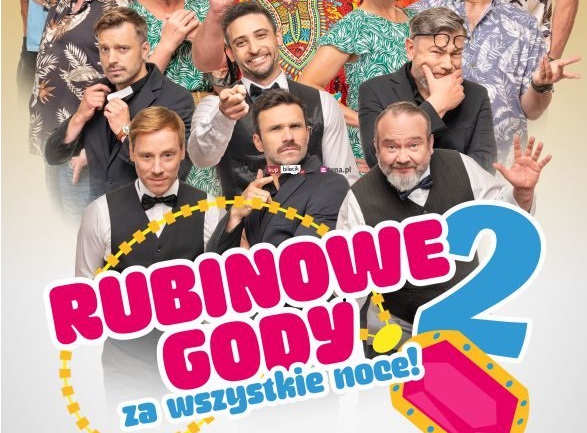 „Rubinowe gody 2: Za wszystkie noce!” w DK Bielszowice. Będzie śmiesznie… i kryminalnie