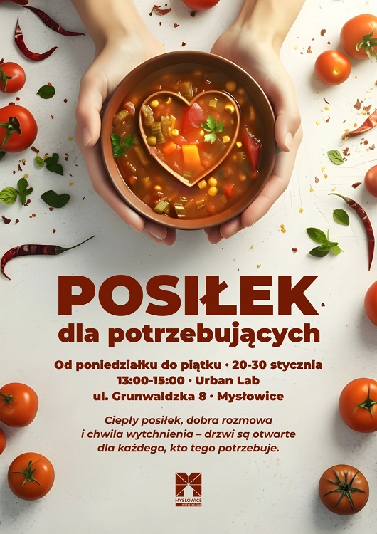 W Mysłowicach rusza wydawanie posiłków dla potrzebujących / fot. UM Mysłowice