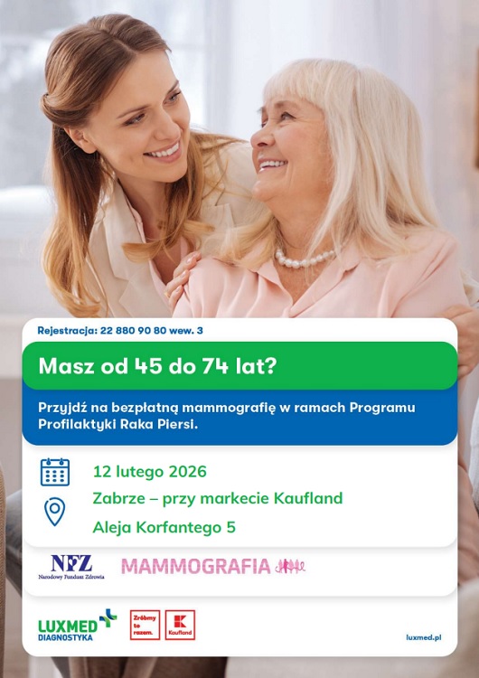 Bezpłatna mammografia w Zabrzu. Kto może skorzystać i jak się zapisać? / fot. LUX MED