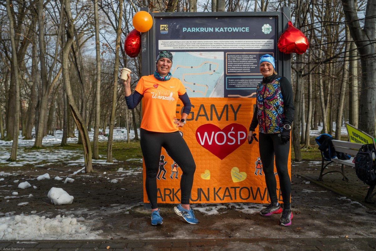 Orkiestrowy parkrun Katowice w Parku Kościuszki. Pobiegniemy dla WOŚP