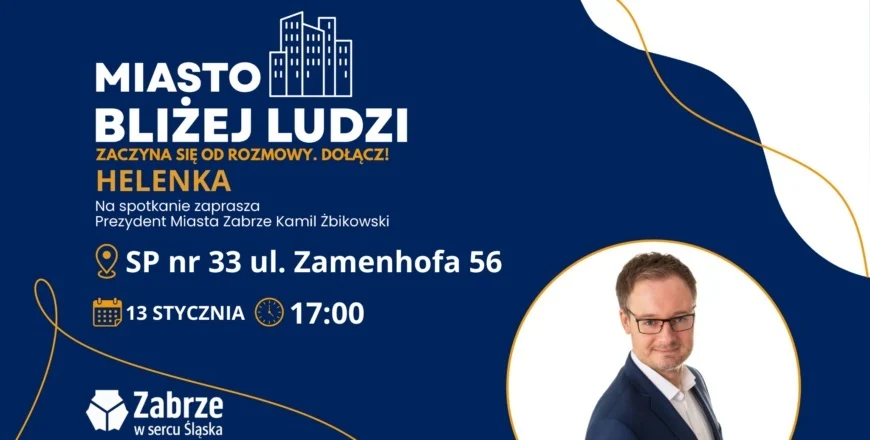 Zabrze: Spotkanie dotyczące rozwoju dzielnicy Helenka