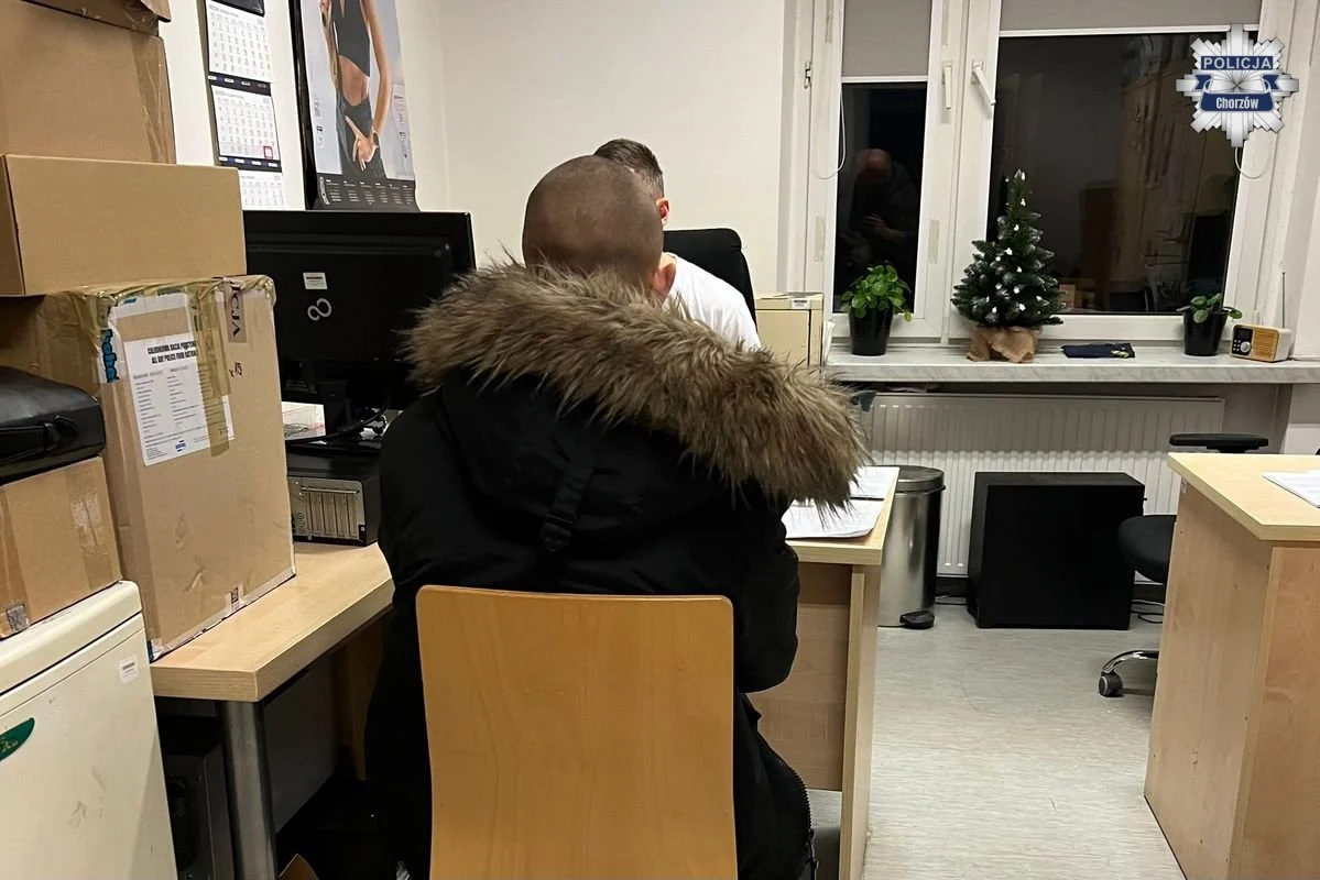 Zatrzymani sprawcy pobicia po zdarzeniu w sylwestrową noc w Chorzowie / fot. KMP Chorzów