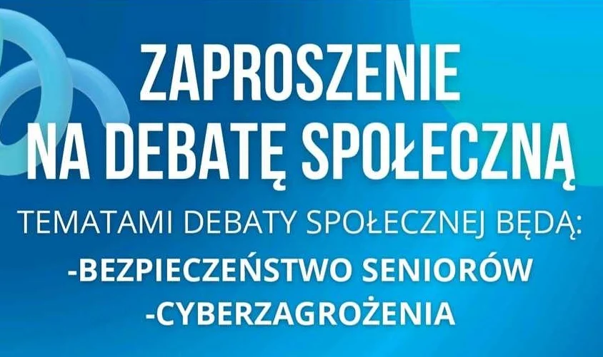Debata o bezpieczeństwie seniorów w Chorzowie. Policja zaprasza mieszkańców