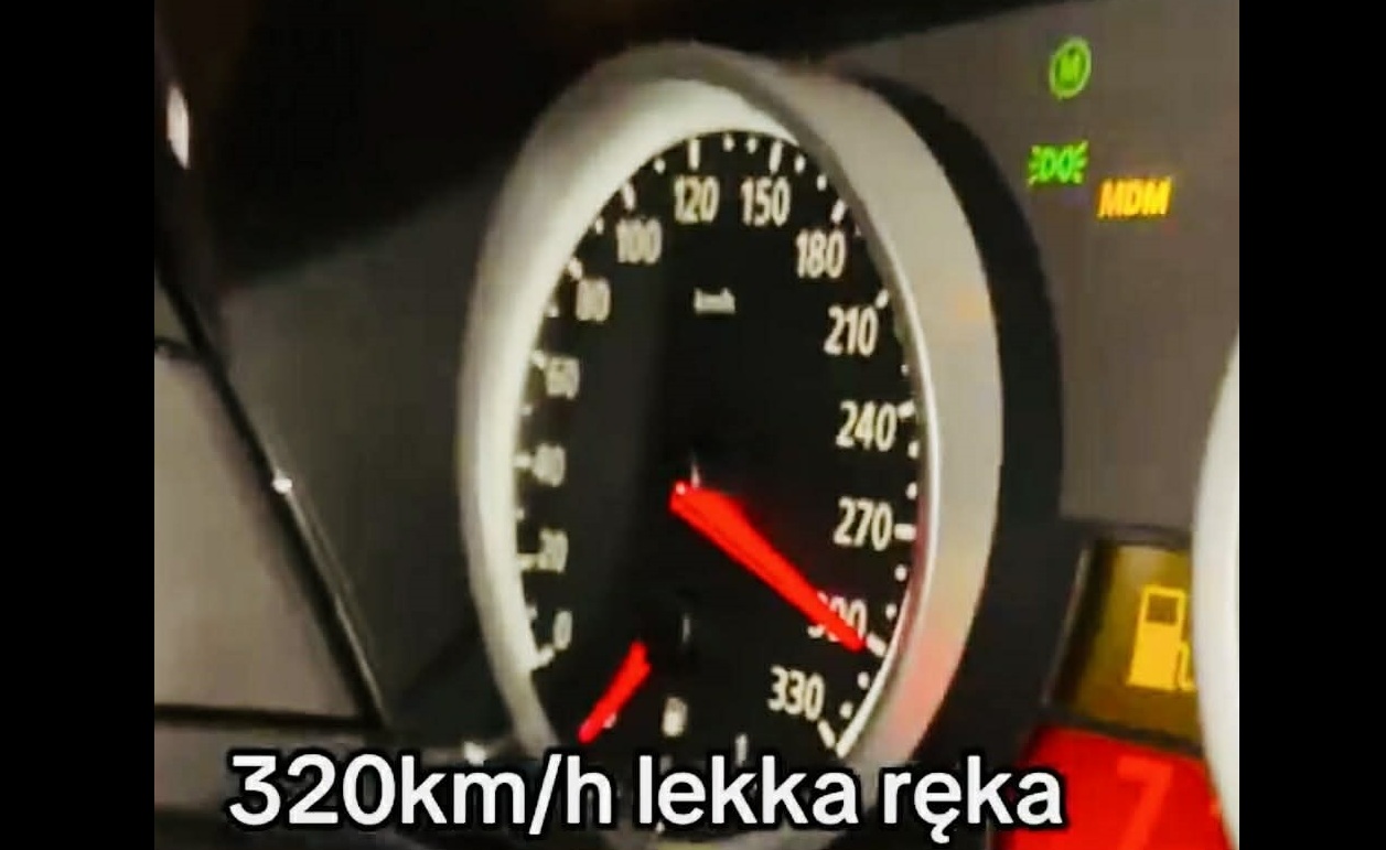 Ponad 300 km/h na autostradzie A4. Policja zabezpieczyła pojazd i prowadzi postępowanie