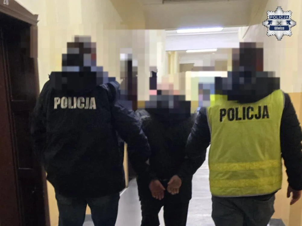 Policjanci z Pyskowic zatrzymali 50-latka, który znęcał się nad partnerką i jej córką