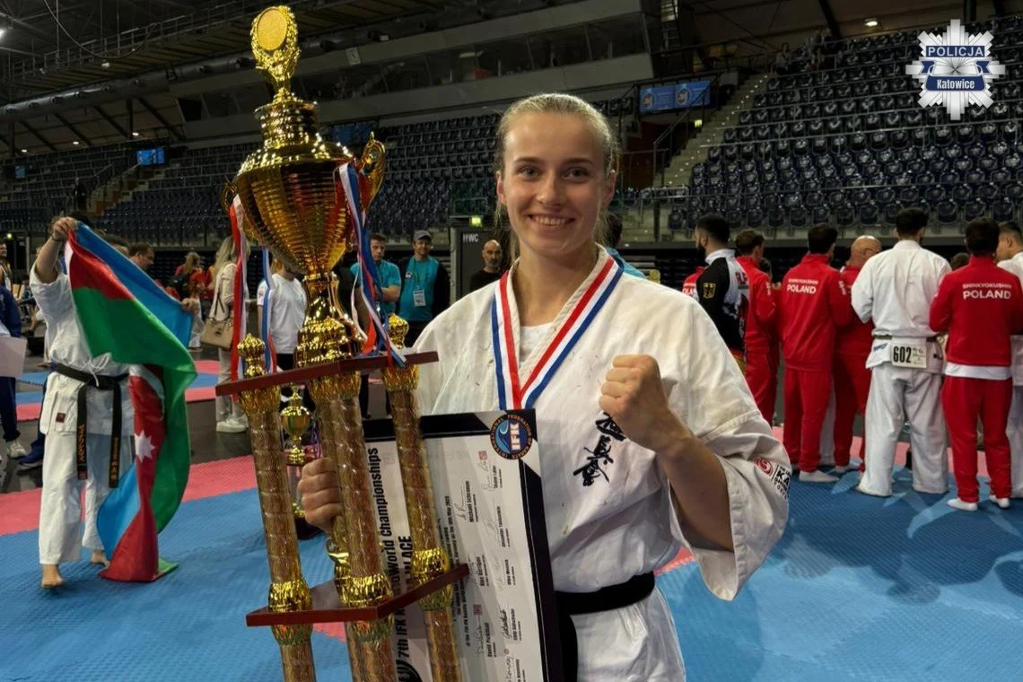 Policyjna służba i mistrzowskie karate – sukcesy posterunkowej Katarzyny Jaśkowskiej
