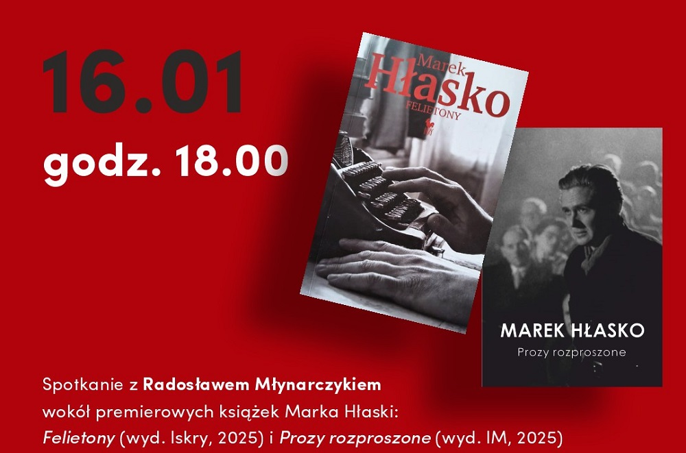Marek Hłasko w nowym świetle – spotkanie i wernisaż wystawy w Instytucie Mikołowskim