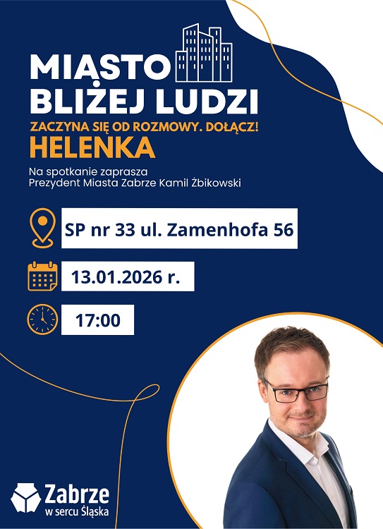 Zabrze: Spotkanie dotyczące rozwoju dzielnicy Helenka / fot. UM Zabrze