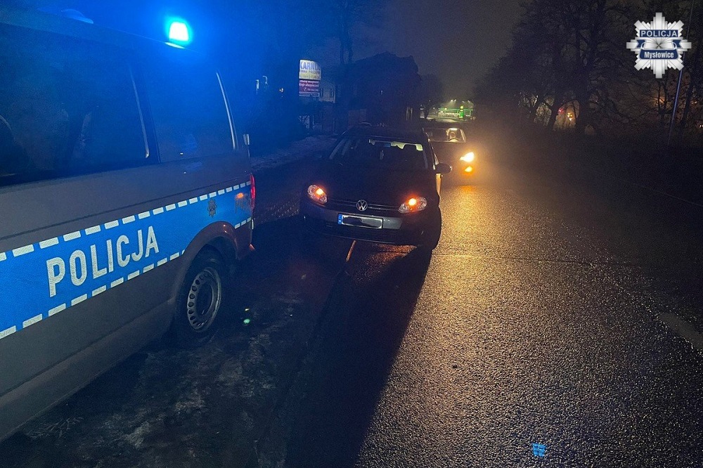 Po służbie, ale czujny. Policjant zatrzymał pijaną kierującą w Mysłowicach