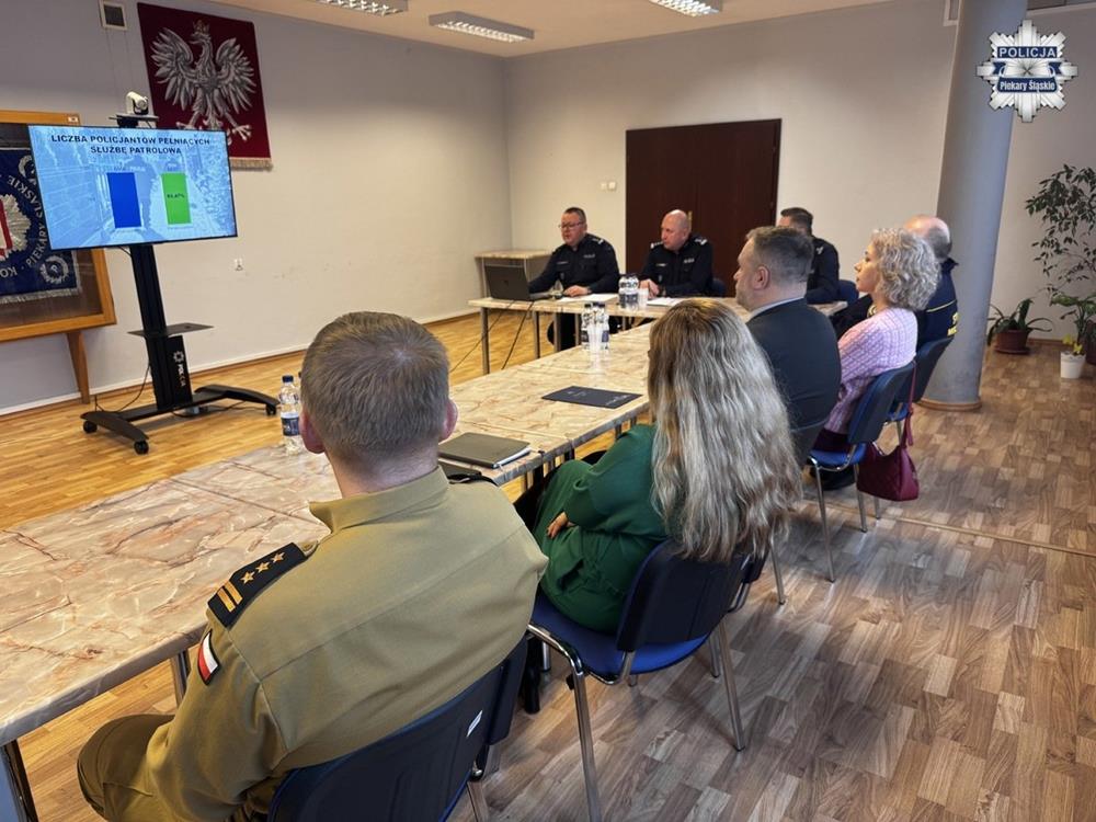 Komenda Miejska Policji w Piekarach Śląskich podsumowała pracę za 2025 rok