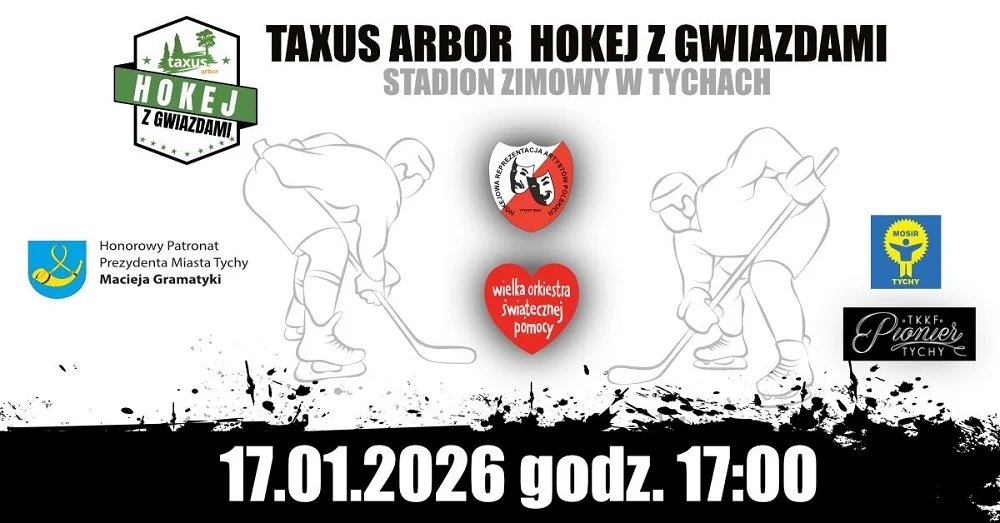 Tradycyjny mecz hokejowy na lodzie – Hokejowa Reprezentacja Artystów vs. WOŚP