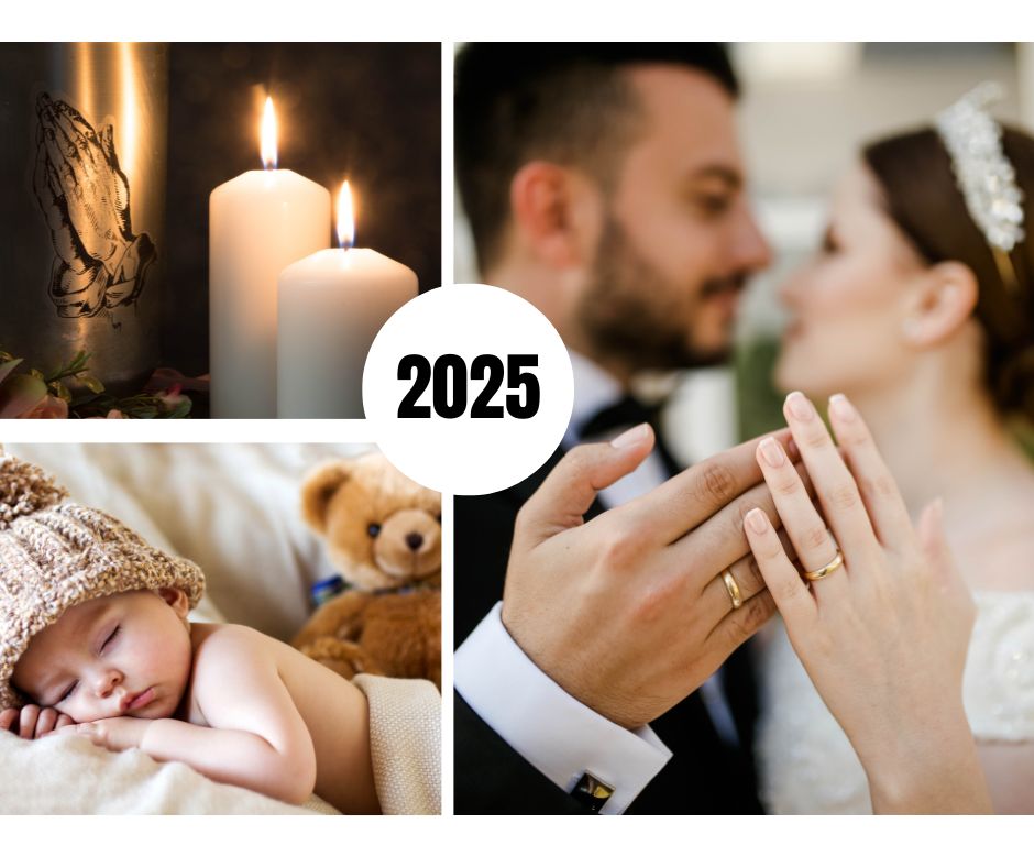 Podsumowanie 2025 roku w Świętochłowicach: narodziny, śluby i pożegnania mieszkańców