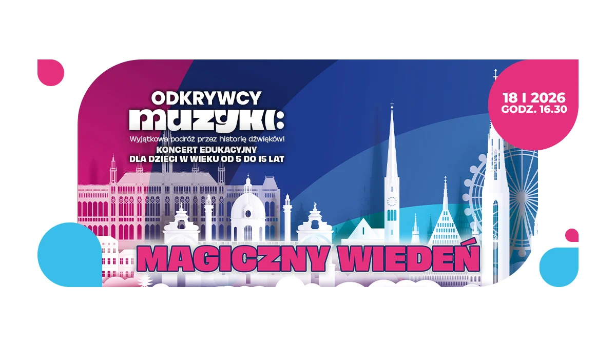 Muzyczna podróż do Wiednia. Edukacyjny koncert dla dzieci w Rudzie Śląskiej