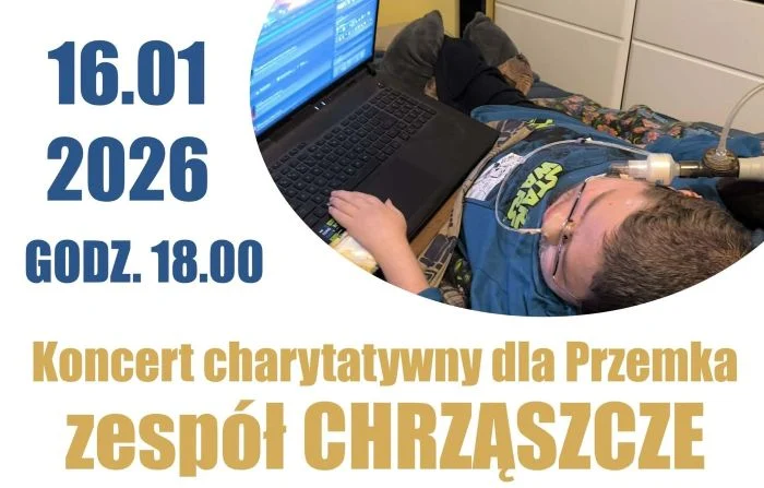 Charytatywny koncert zespołu Chrząszcze w Pyskowicach – muzyka, słodkości i pomoc dla Przemka