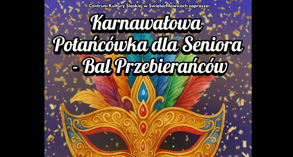 Seniorzy przejmują parkiet! Karnawałowy Bal Przebierańców w Świętochłowicach