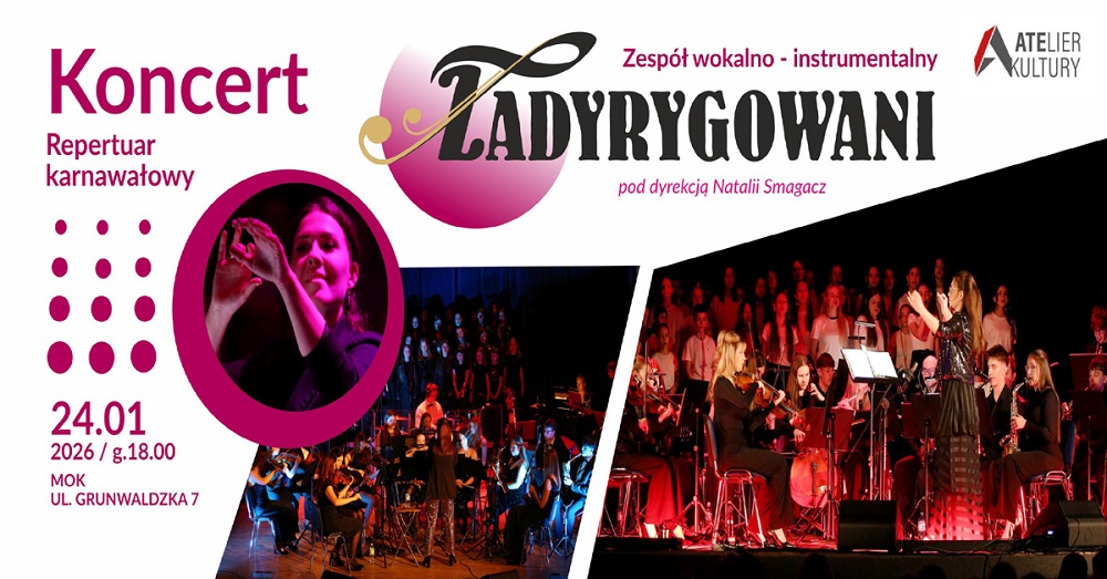 Wielki koncert Zadyrygowanych – karnawałowe rytmy w Mysłowicach!