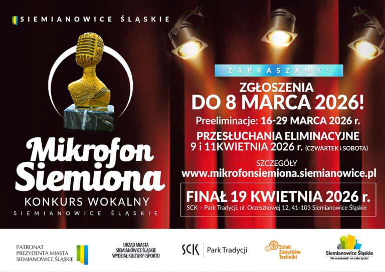 Zgłoś się do konkursu wokalnego "Mikrofon Siemiona" – pokaż swój talent!