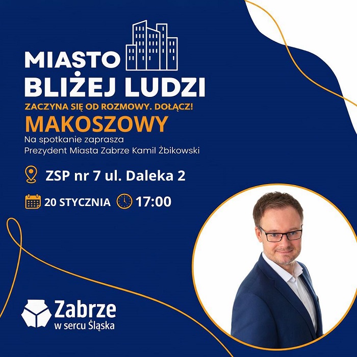 Zabrze: cykl „Miasto bliżej ludzi” tym razem w Makoszowach. Podano szczegóły / fot. UM Zabrze