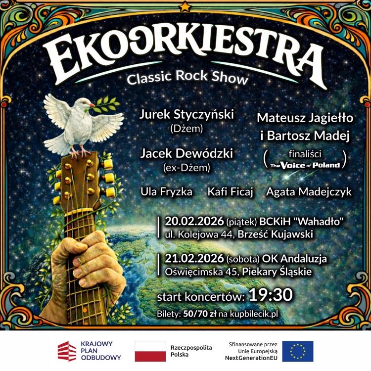 Ekoorkiestra w Piekarach Śląskich – Classic Rock Show z legendami! / fot. OK Andaluzja
