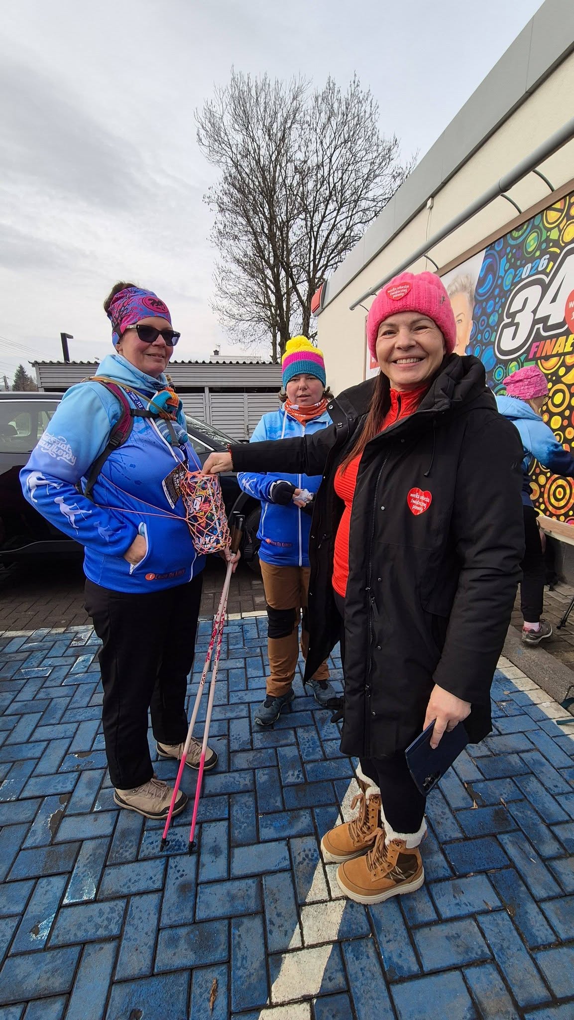WOŚP Ruda Śląska: Ekipa Na Kijach przeszła 34 km – nordic walking przez dzielnice / fot. Ekipa na Kijach FB