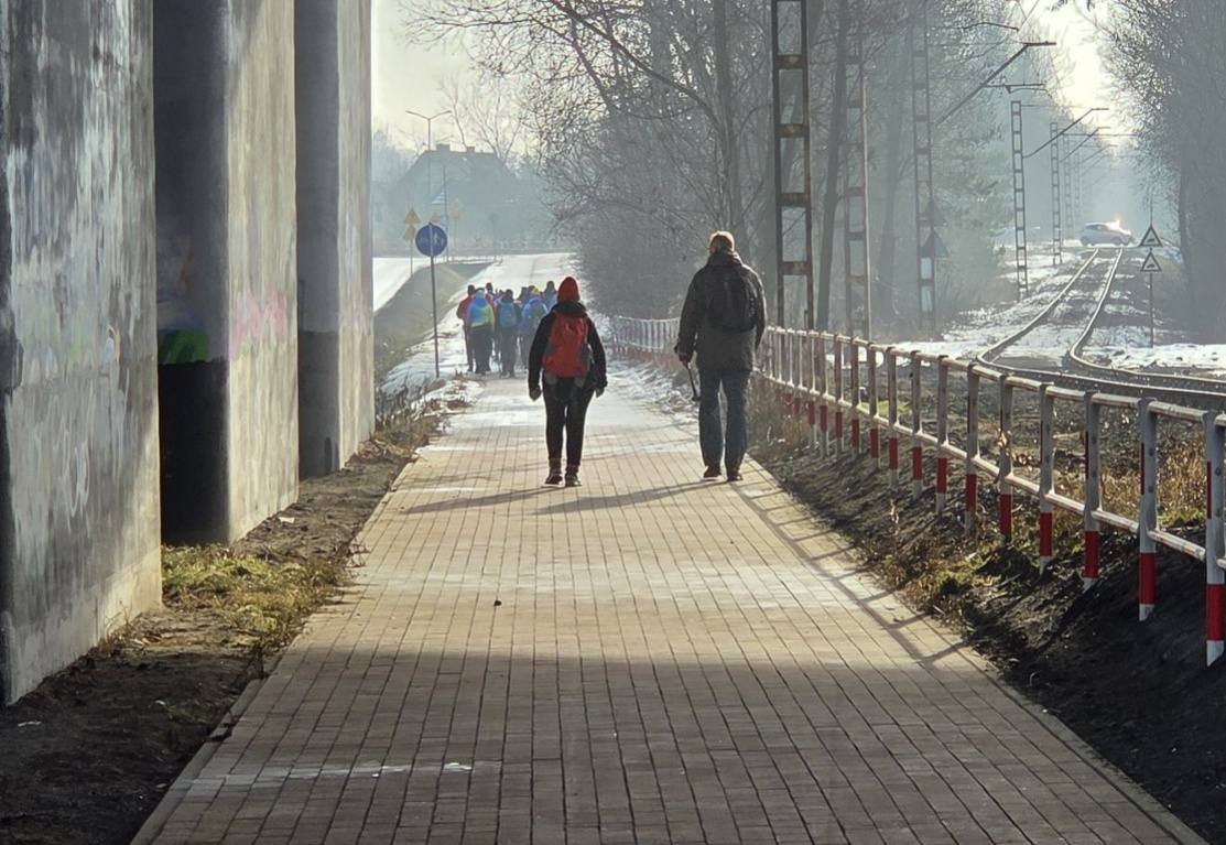 WOŚP Ruda Śląska: Ekipa Na Kijach przeszła 34 km – nordic walking przez dzielnice / fot. Ekipa na Kijach FB