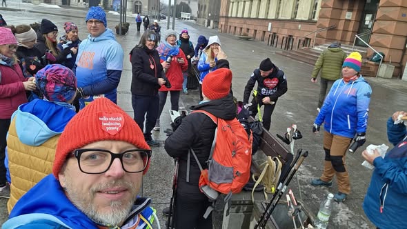 Ekipa Na Kijach znów zrobiła swoje! 34-kilometrowy marsz dla WOŚP 2026 (ZDJĘCIA)