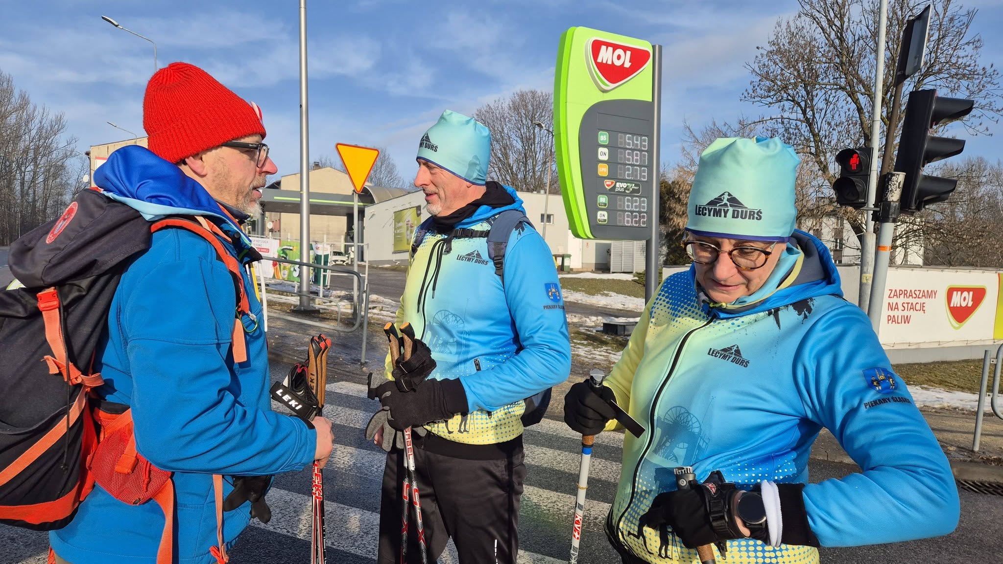 WOŚP Ruda Śląska: Ekipa Na Kijach przeszła 34 km – nordic walking przez dzielnice / fot. Ekipa na Kijach FB