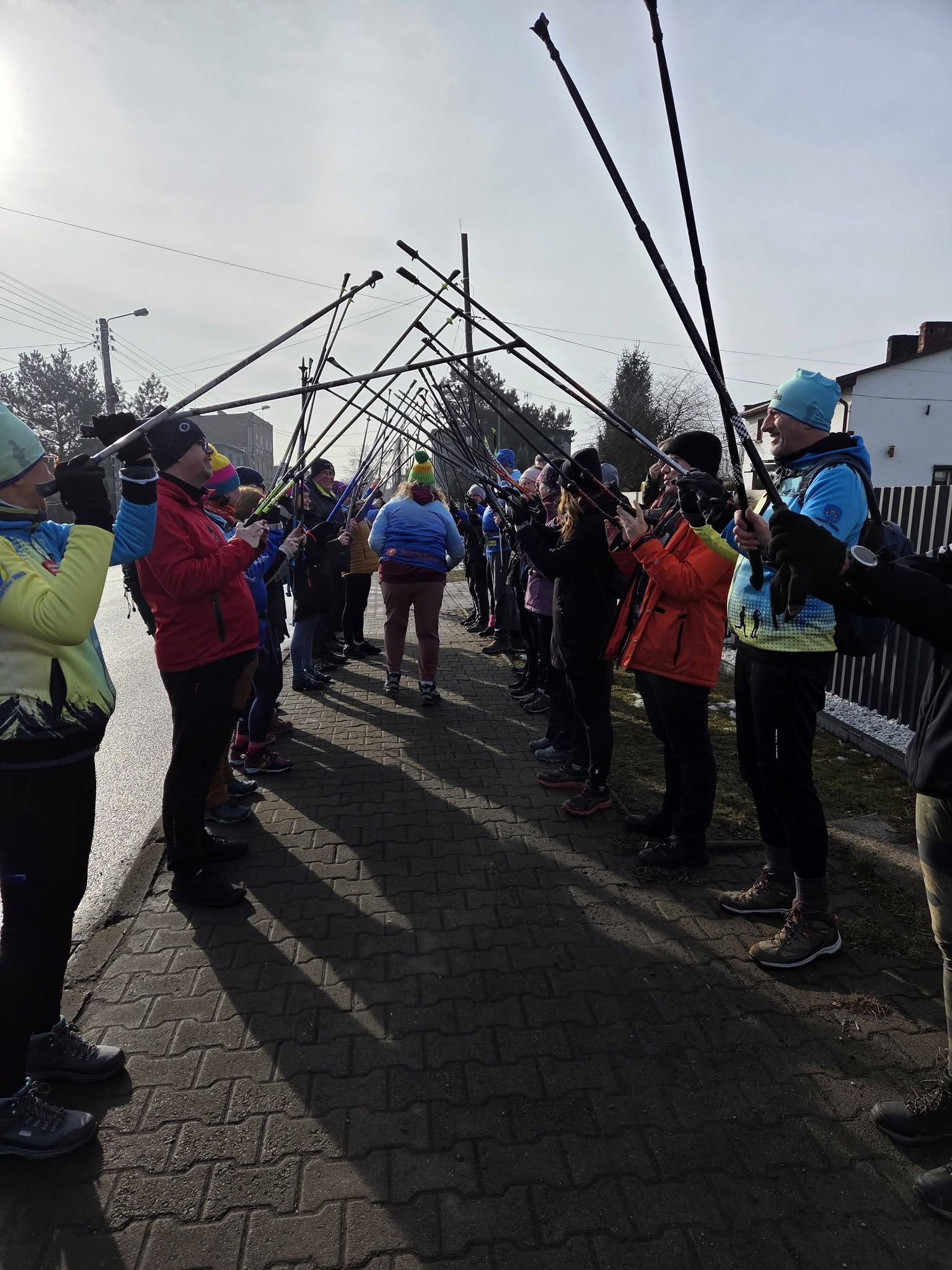 WOŚP Ruda Śląska: Ekipa Na Kijach przeszła 34 km – nordic walking przez dzielnice / fot. Ekipa na Kijach FB