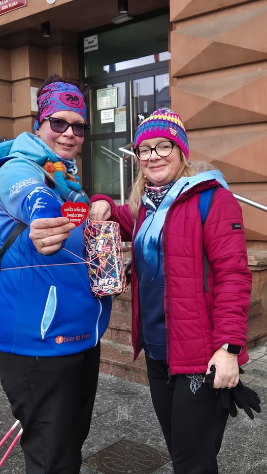 WOŚP Ruda Śląska: Ekipa Na Kijach przeszła 34 km – nordic walking przez dzielnice / fot. Ekipa na Kijach FB