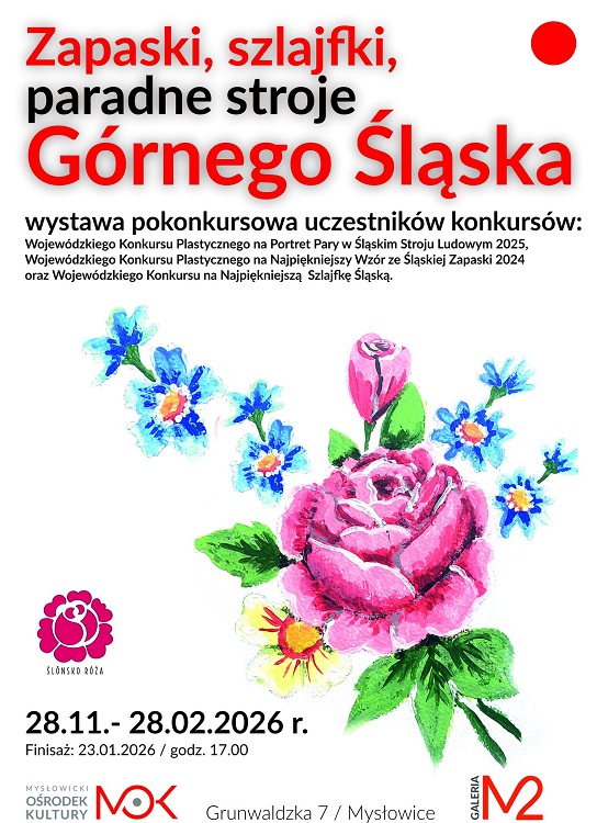 Zapaski i szlajfki w Galerii M2. Wernisaż wystawy o stroju śląskim 23 stycznia / fot. MOK