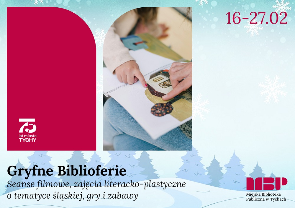 Ferie zimowe w Tyskiej bibliotece: kreatywne warsztaty, projekcje bajek i zabawy z LEGO!