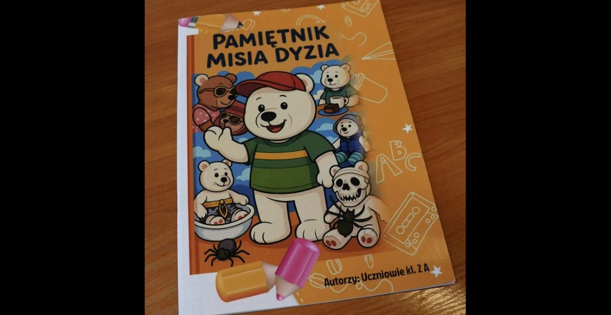 Mały miś i wielka książka. Wyjątkowy projekt uczniów z Chorzowa