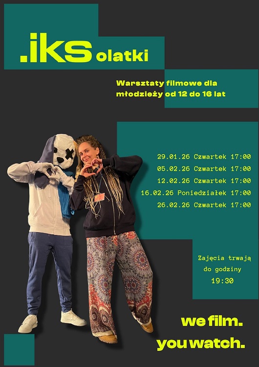 Dołącz do IKSolatki – młodzieżowej grupy filmowej w Mikołowie! / fot. MDK Mikołów