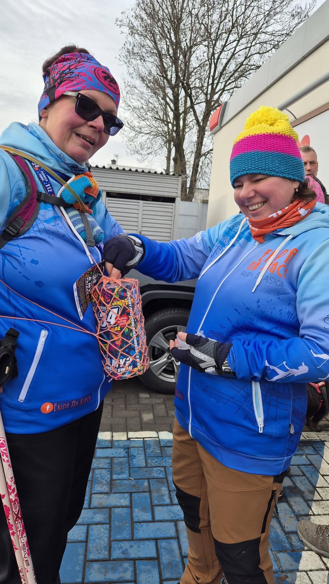 WOŚP Ruda Śląska: Ekipa Na Kijach przeszła 34 km – nordic walking przez dzielnice / fot. Ekipa na Kijach FB