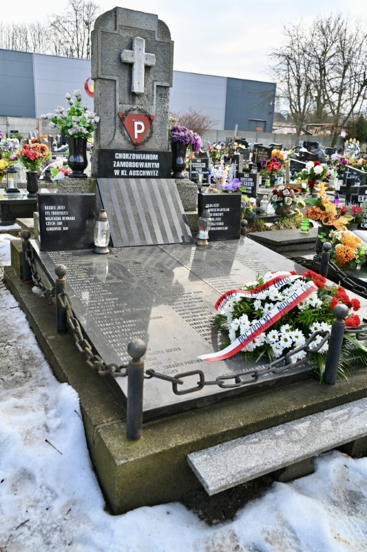 Chorzów pamięta o ofiarach Holokaustu. 81. rocznica wyzwolenia Auschwitz / fot. UM Chorzów FB