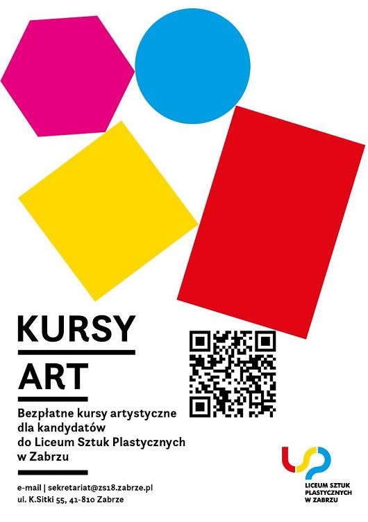 Bezpłatne kursy rysunku, malarstwa i rzeźby w Liceum Sztuk Plastycznych w Zabrzu / fot. UM Zabrze