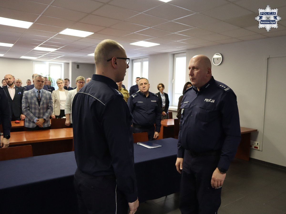 Podsumowanie pracy Policji w Wodzisławiu: sukcesy, podziękowania i cele na 2026 rok