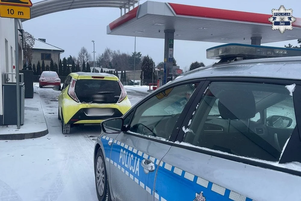 Kradzież paliwa na szeroką skalę! Żorska policja łapie sprawcę