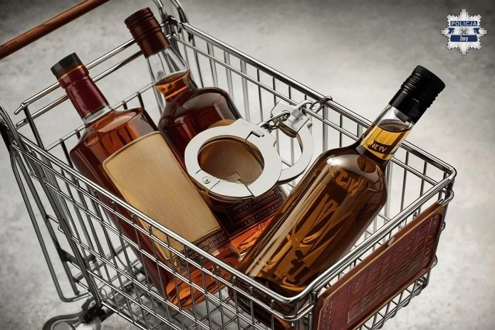 Kradzież w sklepie przy ulicy Katowickiej w Żorach – sprawca zatrzymany