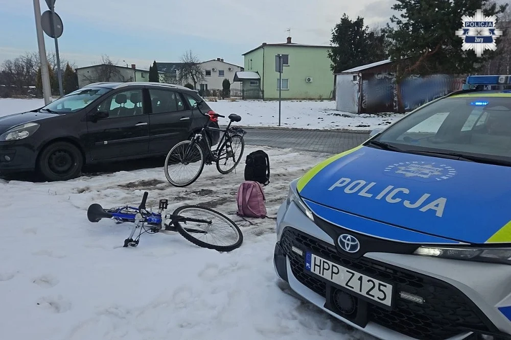 2500 zł mandatu dla rowerzysty w Żorach. Policja przypomina: trzeźwość obowiązuje wszystkich