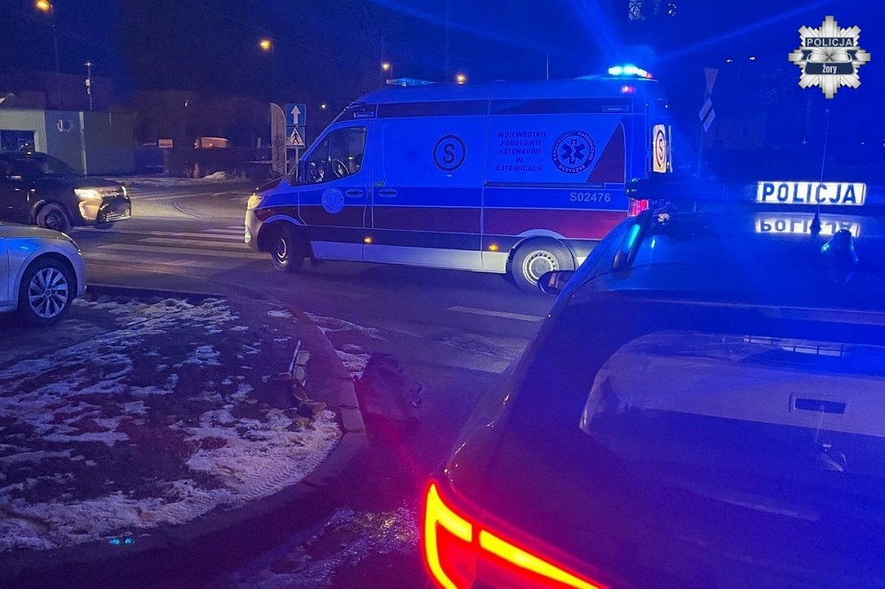 Potrącenie pieszego na przejściu w Żorach – policja wyjaśnia okoliczności