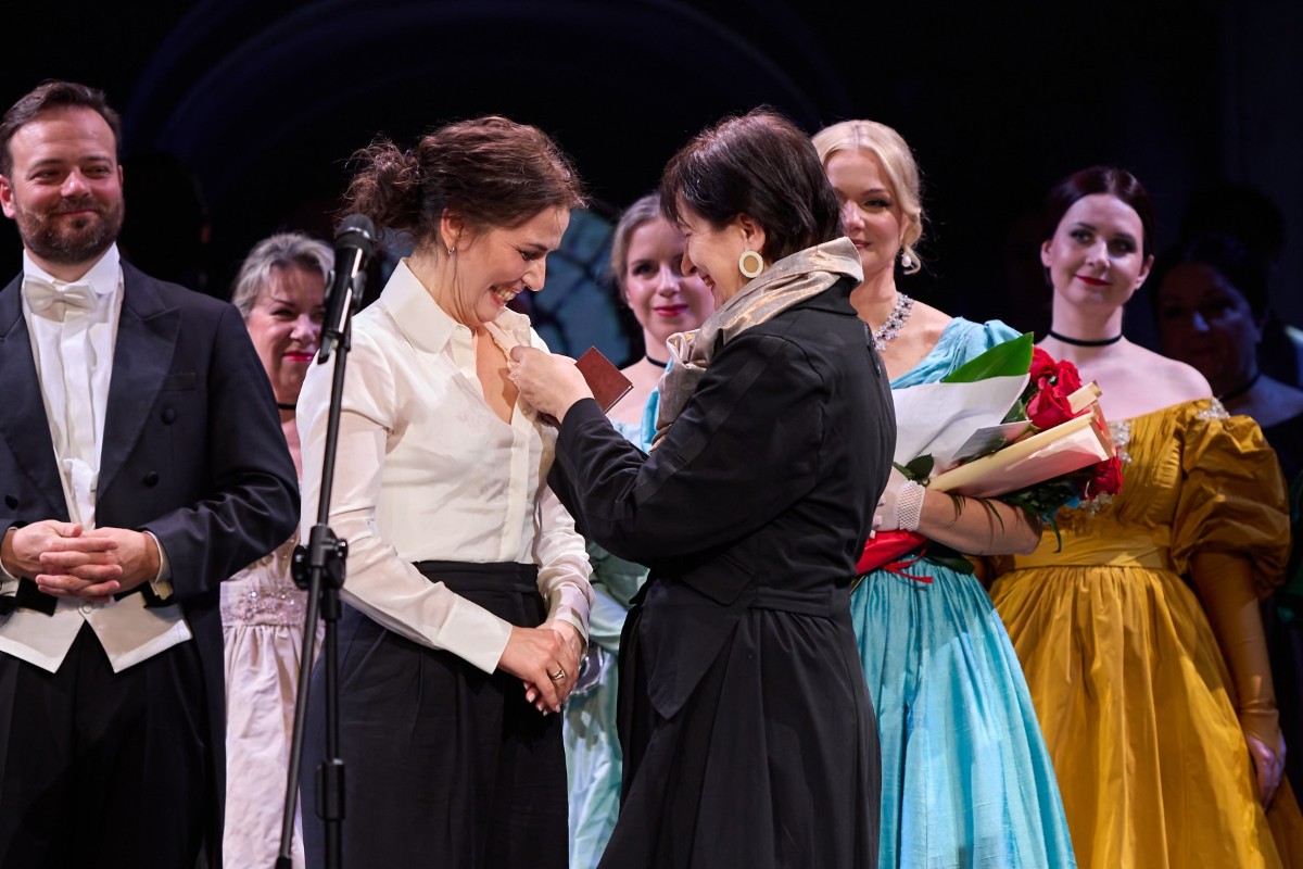 Medale Gloria Artis dla artystów Opery Śląskiej / fot. Opera Śląska